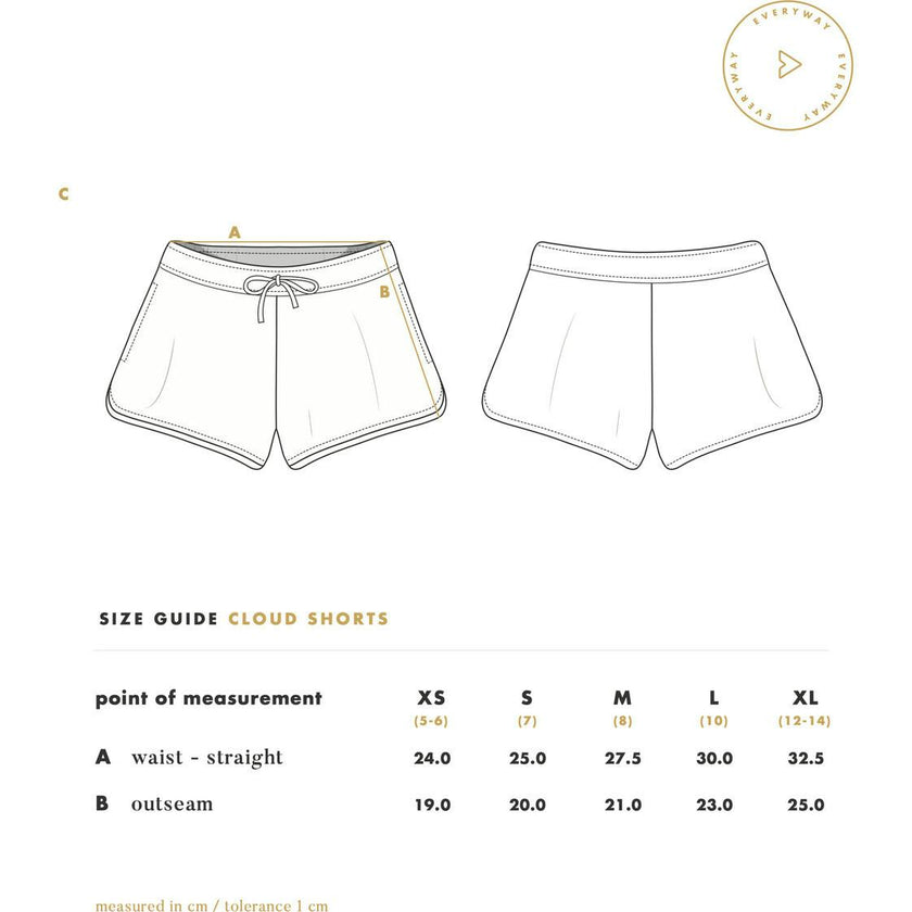 Cloud Shorts, Blue