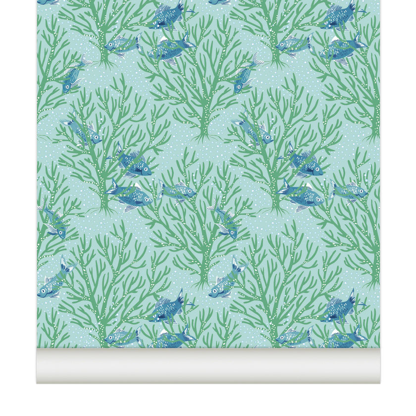 Wallpaper RÉCIF color Lagon
