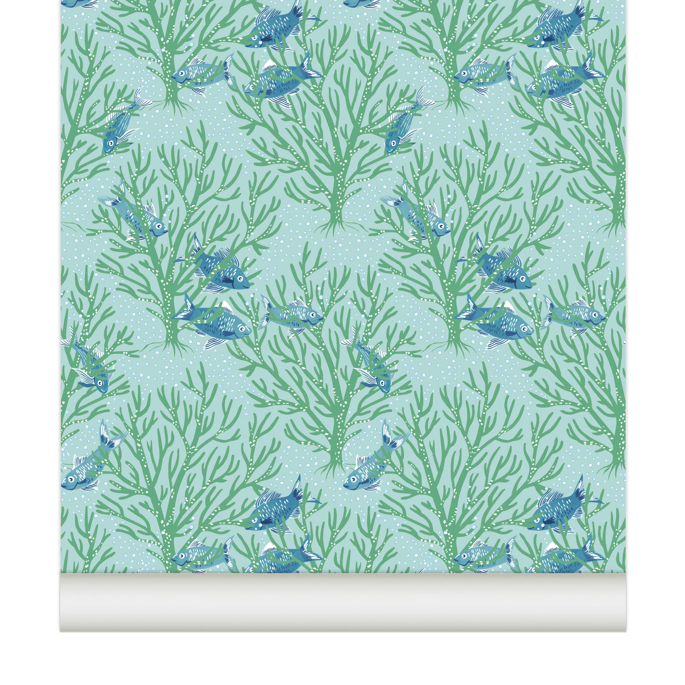 Wallpaper RÉCIF color Lagon