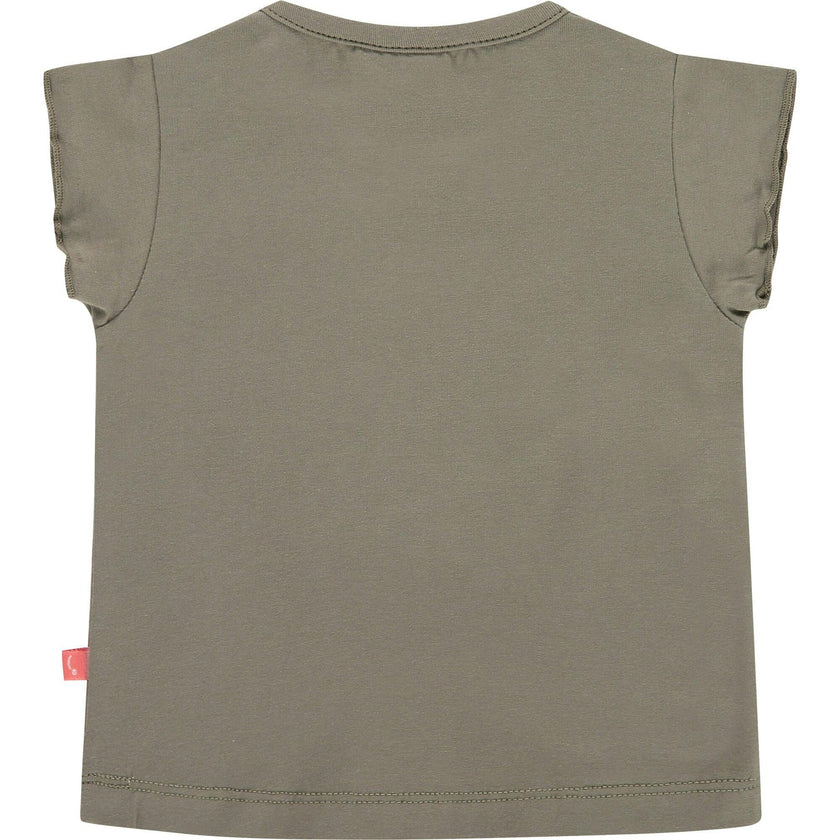 Toucan Graphic Cap Sleeve T-Shirt