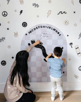 MEGA Magic Playwall - Arch Magnetic Wall Decal for Kids