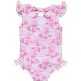 Pink Lagoon Frill Swimsuit