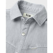 Organic Cotton Denim Balloon Overshirt