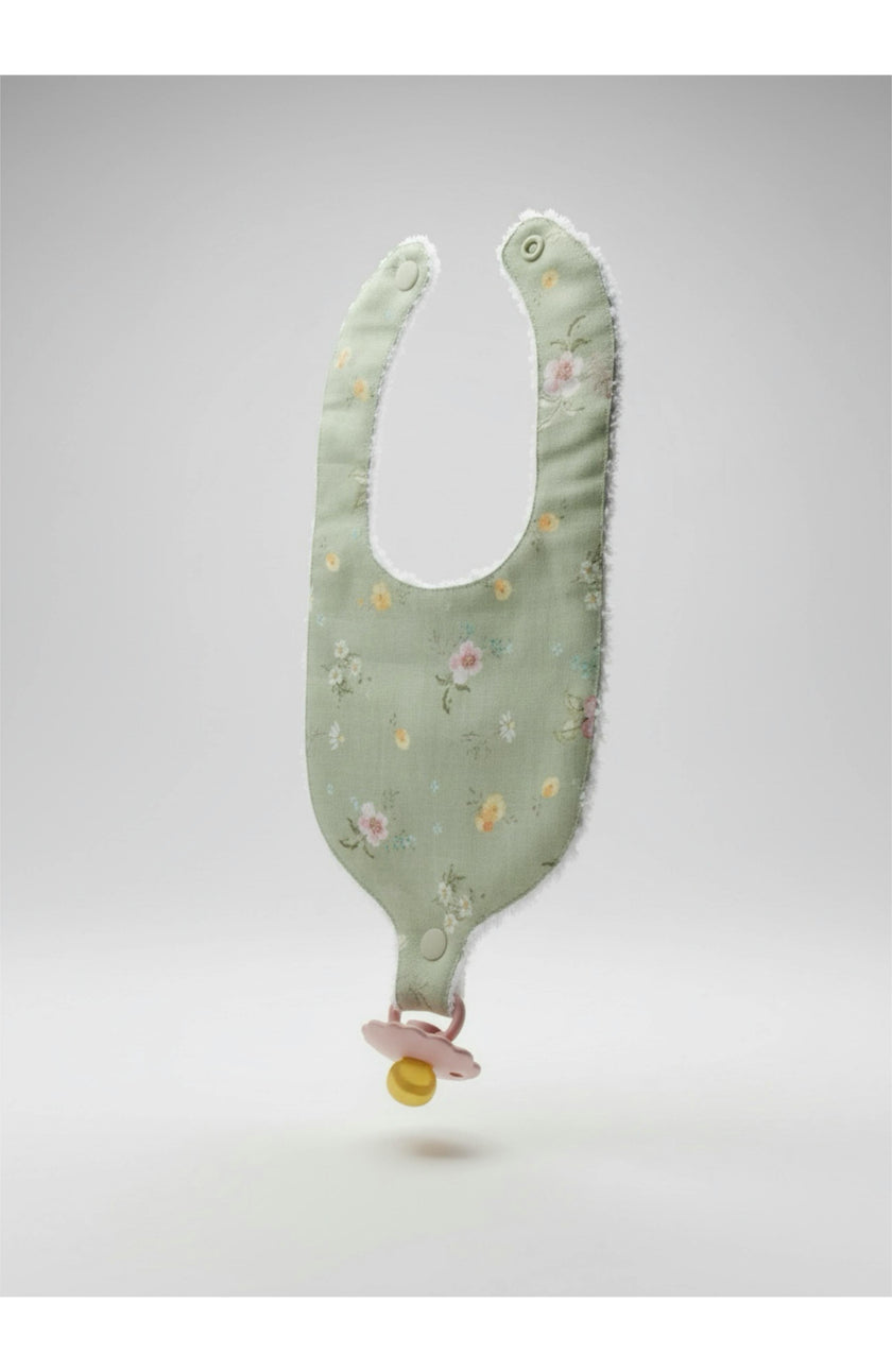 Heirloom Pacifier Bib – Hedgerow Floral