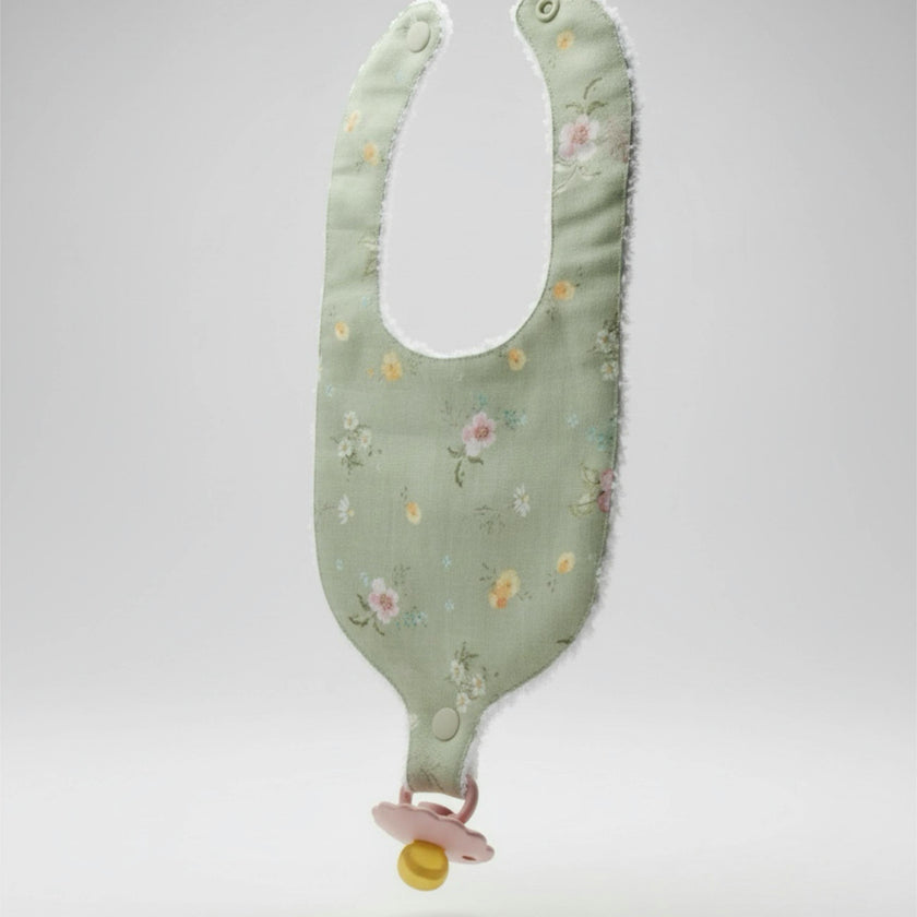 Heirloom Pacifier Bib – Hedgerow Floral