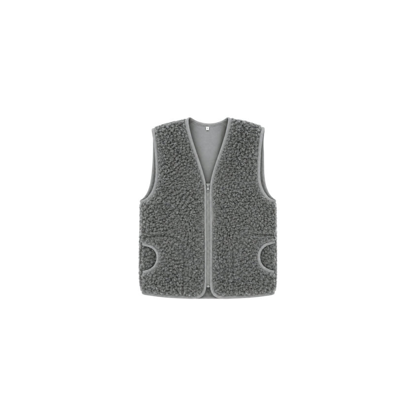 WOMEN'S WOOL VEST WITH LINING