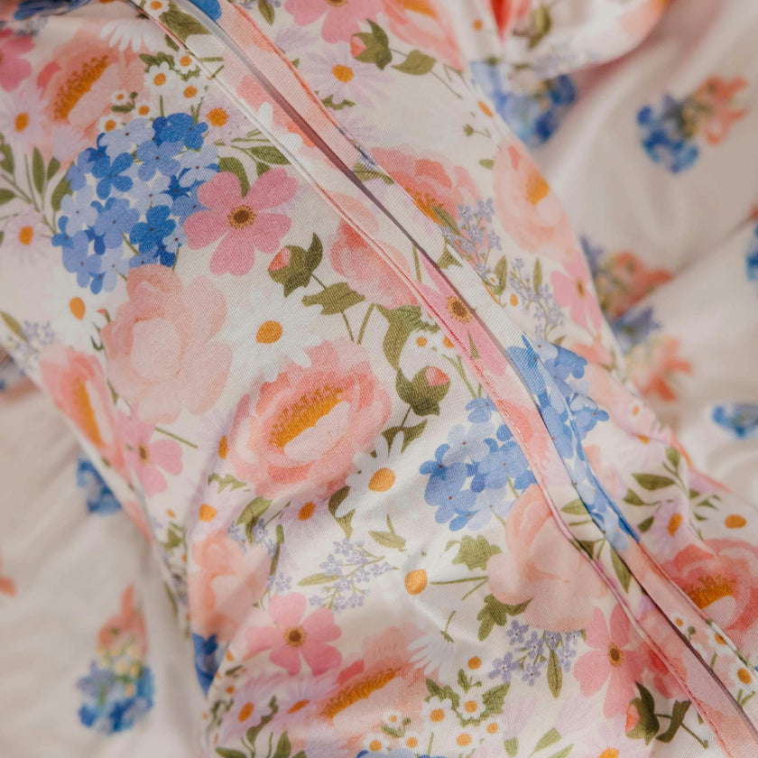 Bamboo Zip-Up Footie Pajama - Penelope