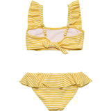 Sunshine Stripe Frilled Bikini