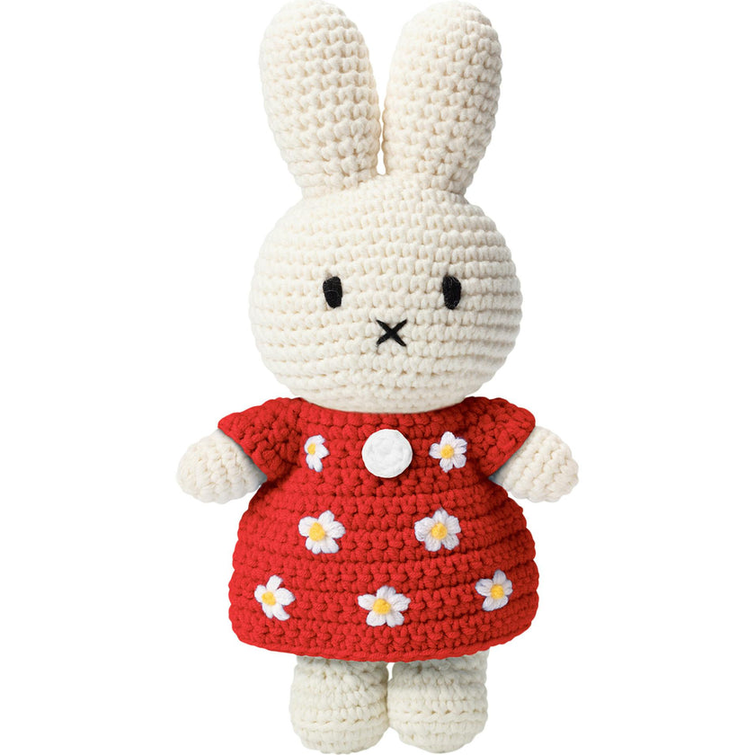 Miffy in Little Flower Crochet Dress