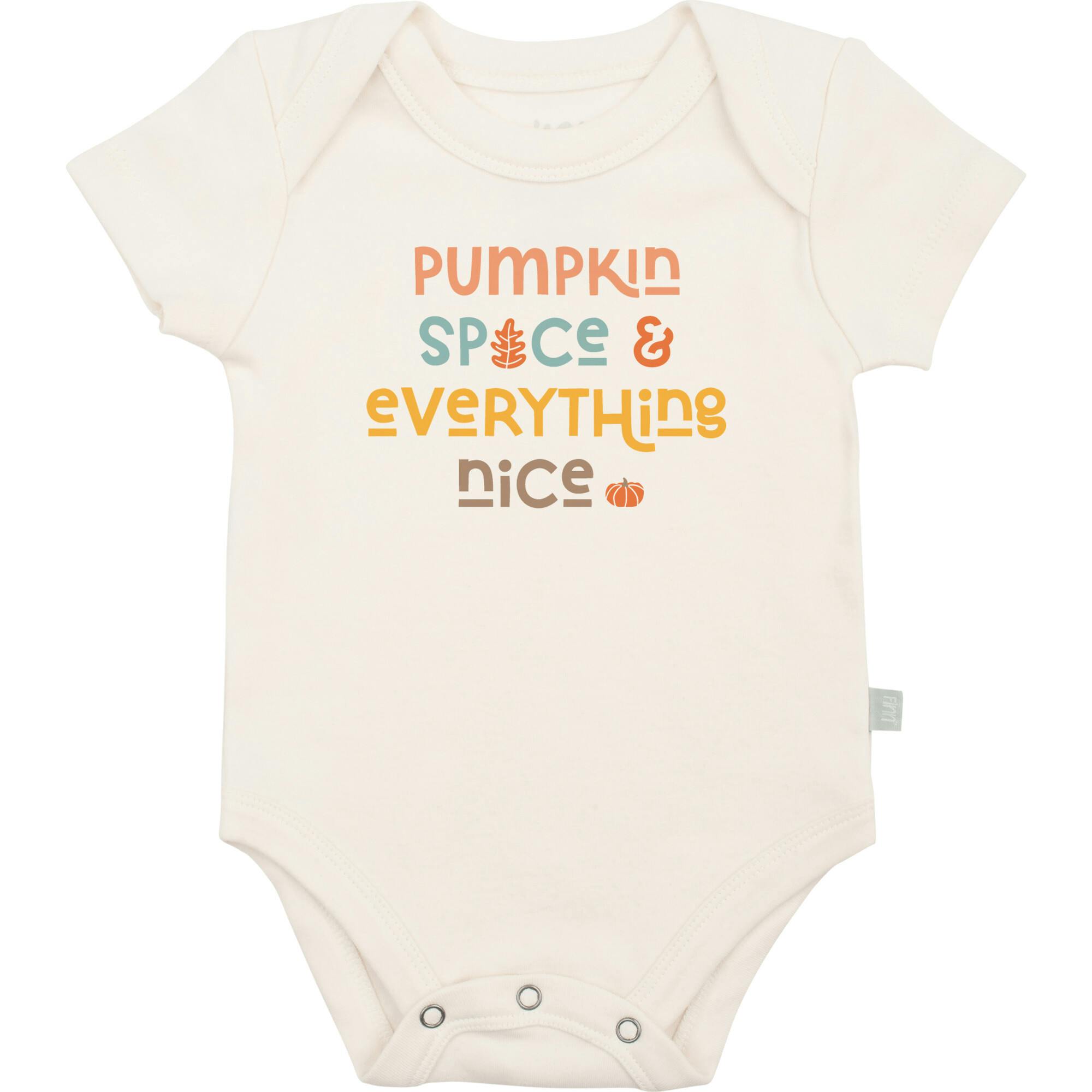 graphic bodysuit | pumpkin spice nice