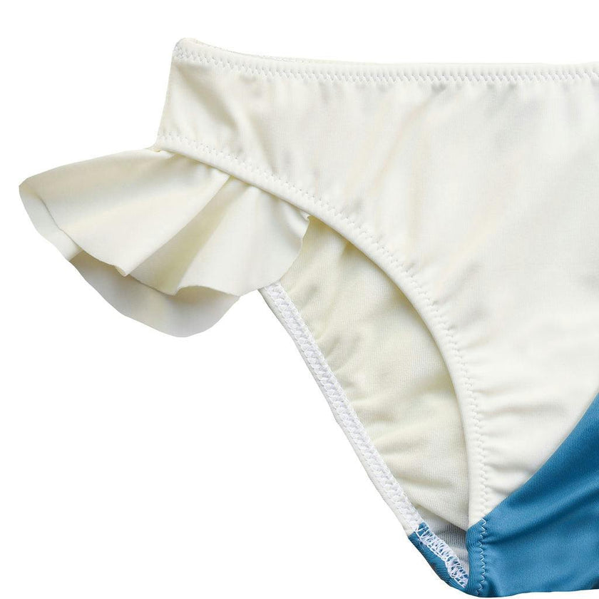 Louisa Swim Pants Sky Blue And Ivory