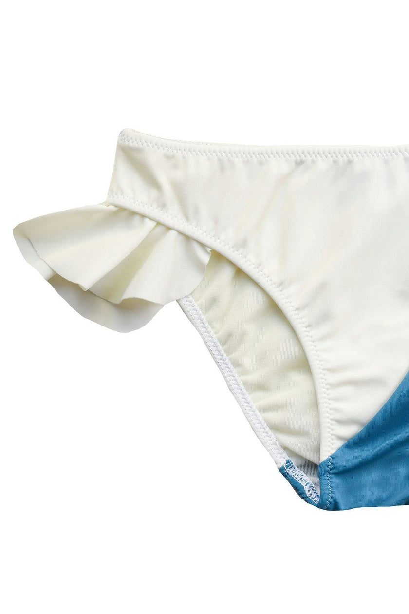 Louisa Swim Pants Sky Blue And Ivory