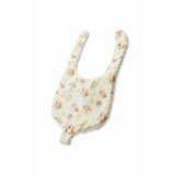 Soothe and Snap Pacifier Bib-Antique Rose