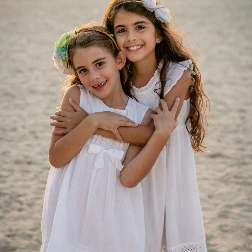 Bohemian Ruffles White