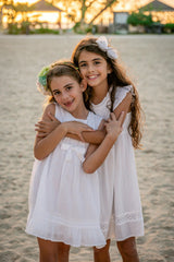 Bohemian Ruffles White