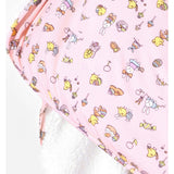 Easter Pink Bamboo Sherpa Blanket