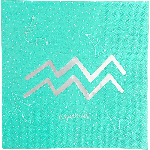 Zodiac Pisces Large Napkins
