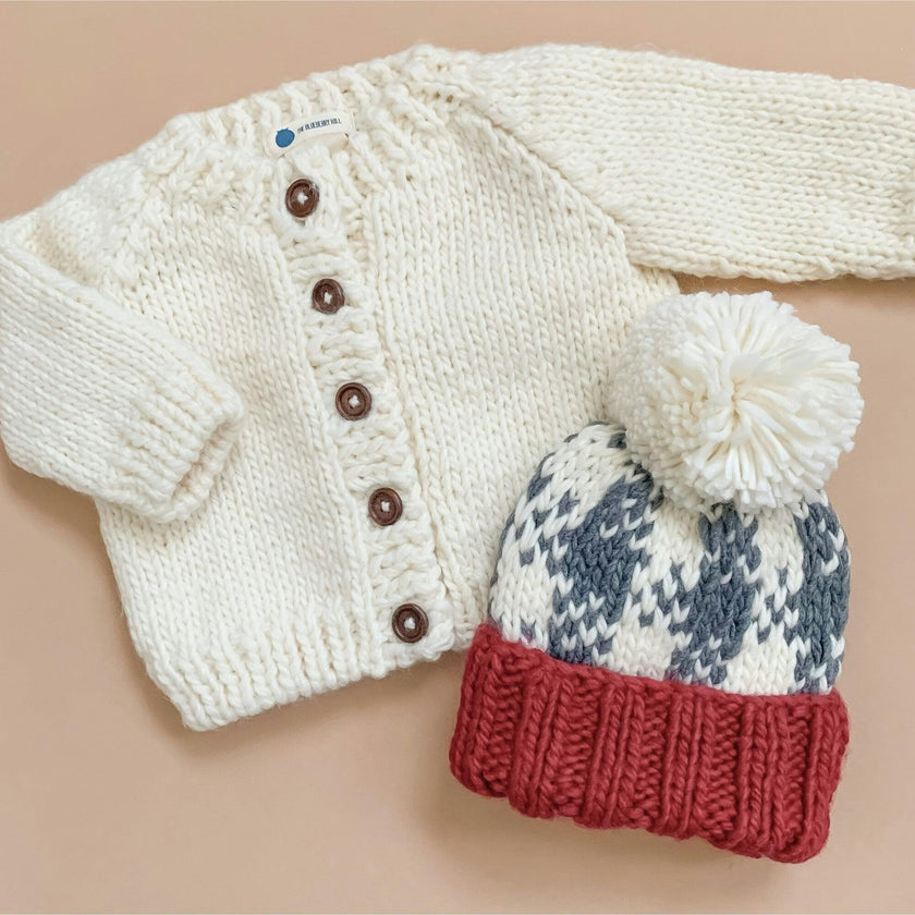 Classic Cardigan - Blush