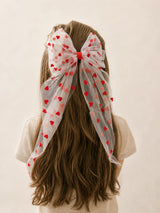 Heart Flutter Bow Clip