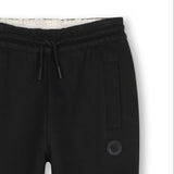 Black Logo Patch Sweatpants