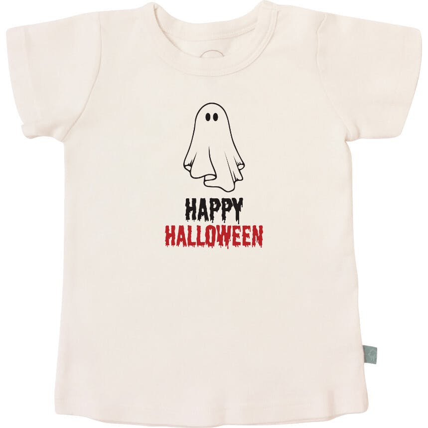 graphic tee | happy halloween ghost