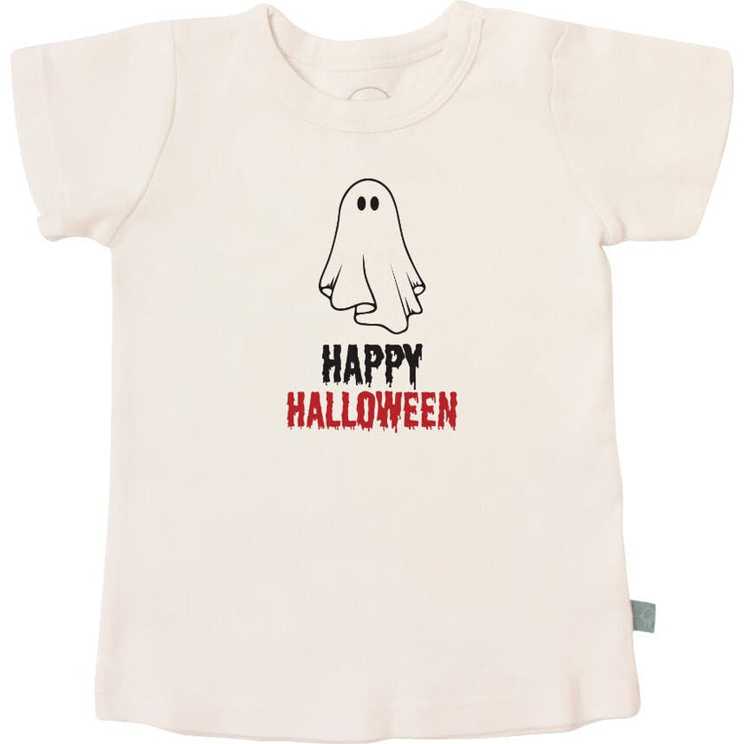graphic tee | happy halloween ghost