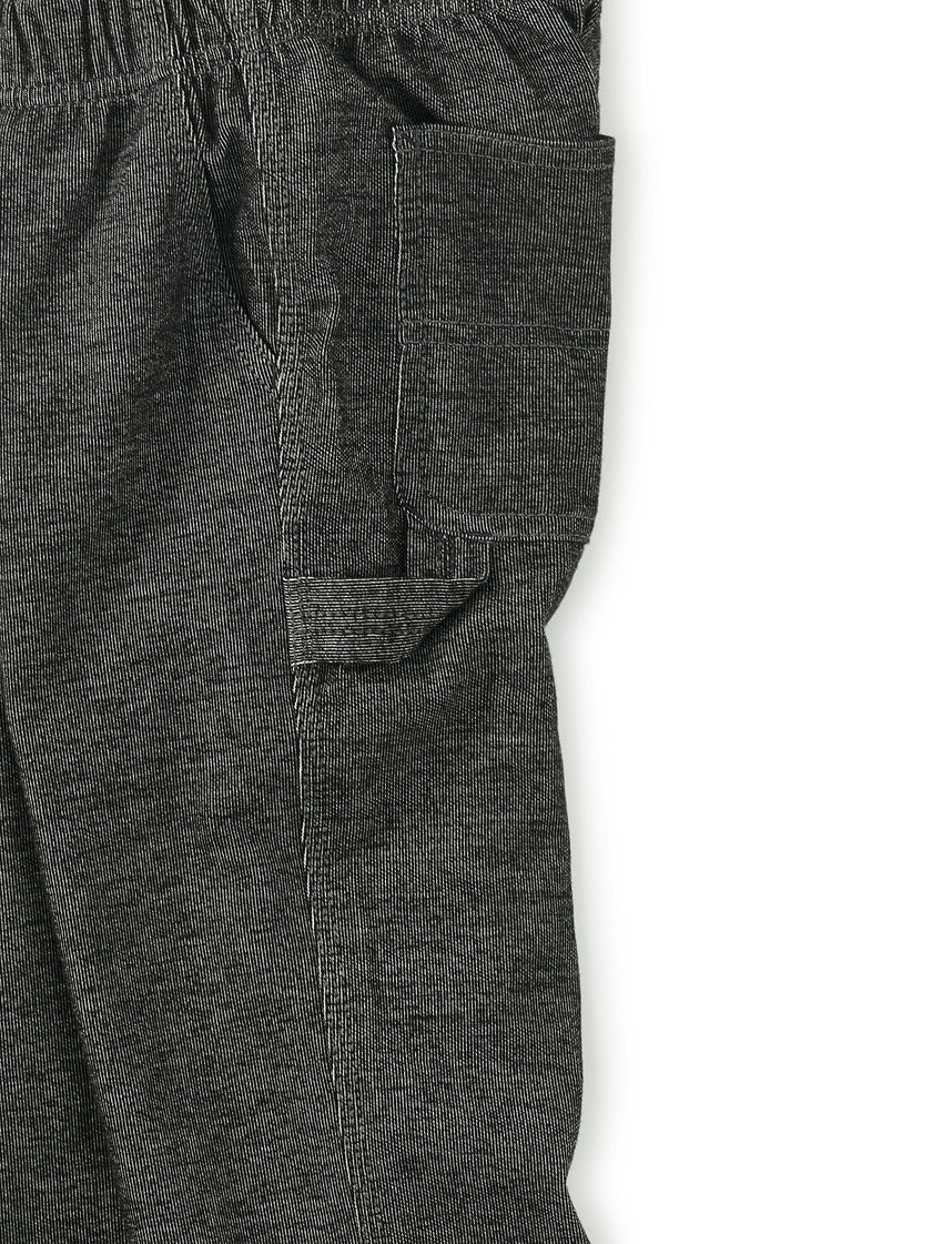 Denim-Like Carpenter Pants, Phantom