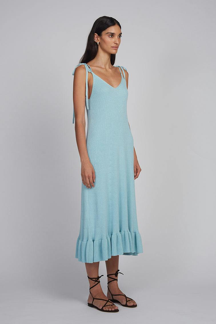 CECLIA DRESS | SKYE BLUE