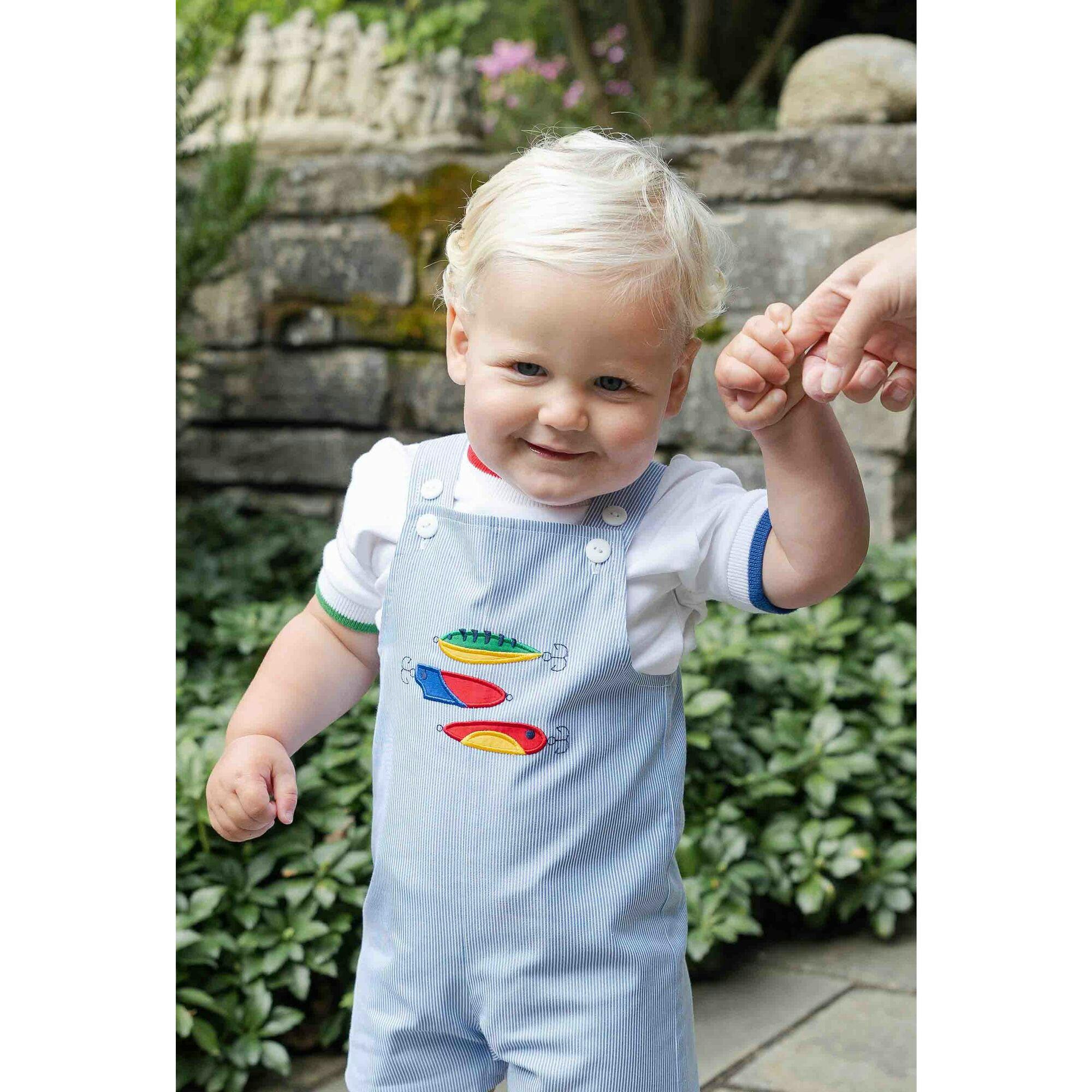 White T-Shirt With Multi Tipping