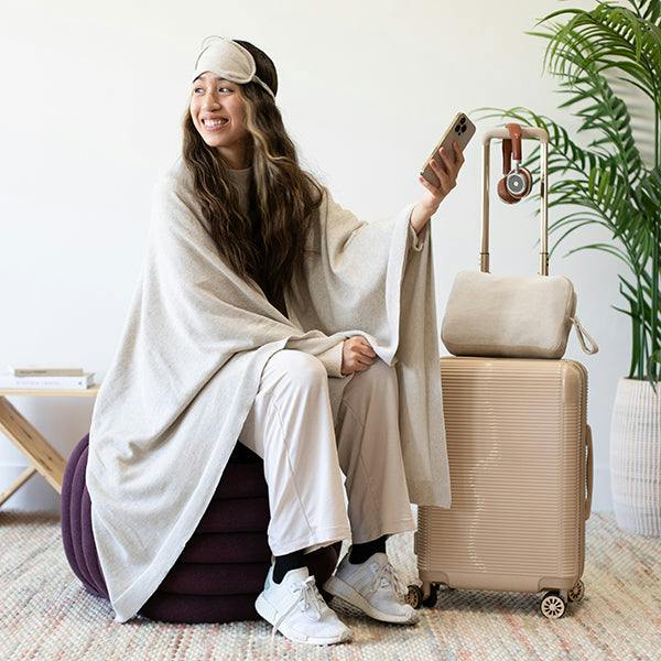 Reversible Solid Throw Set