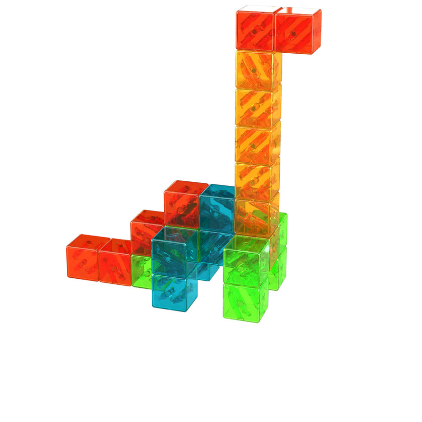 Geomag Magnetic Blocks Gems 24 Piece Set