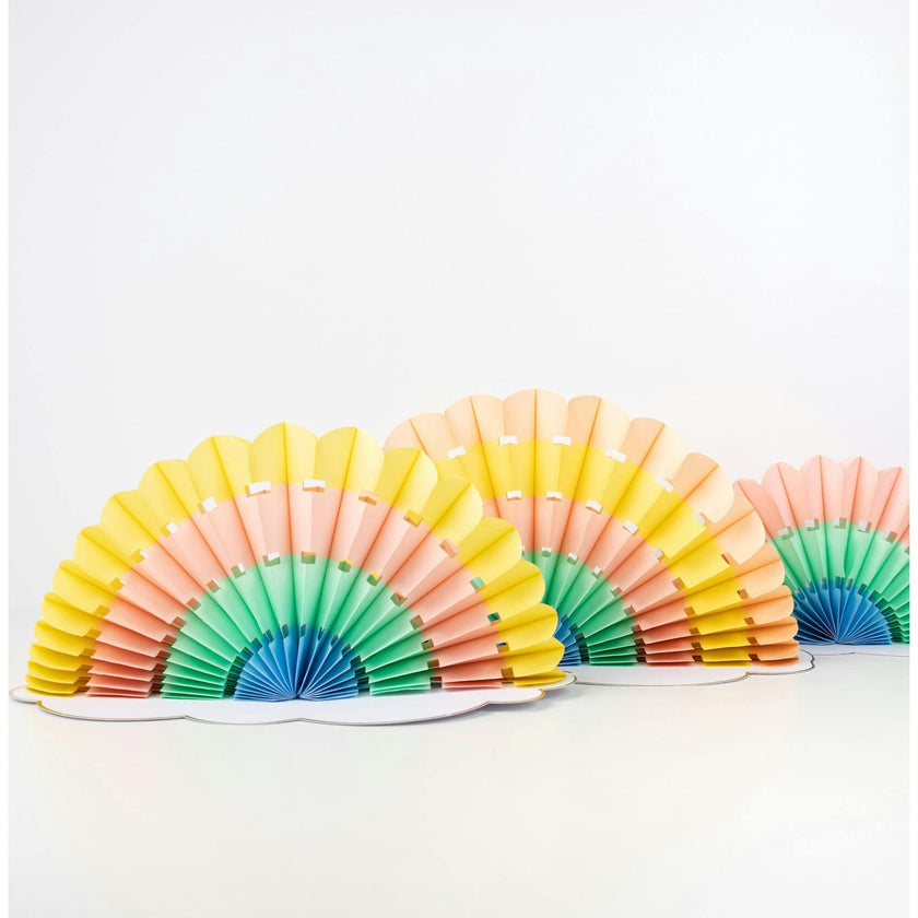 Honeycomb Rainbow Decorations