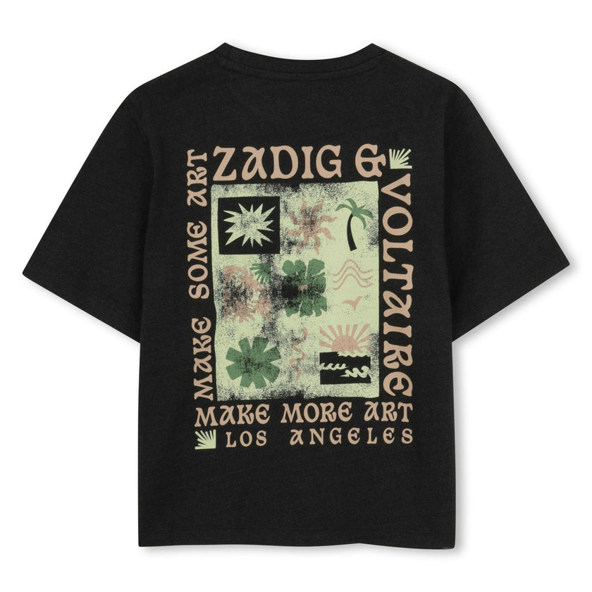 ZADIG & VOLTAIRE Music Fest T-Shirt - Black