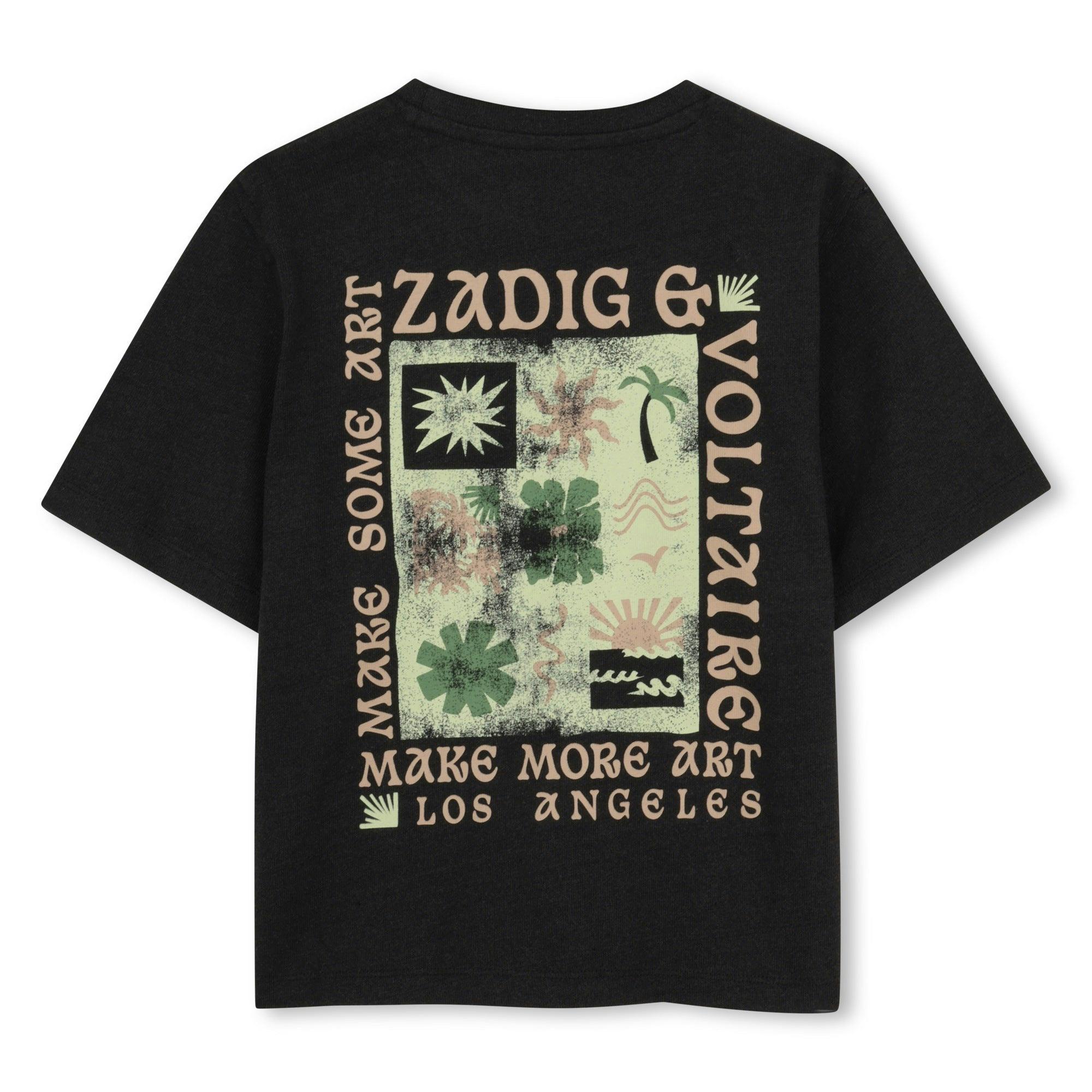 ZADIG & VOLTAIRE Music Fest T-Shirt - Black