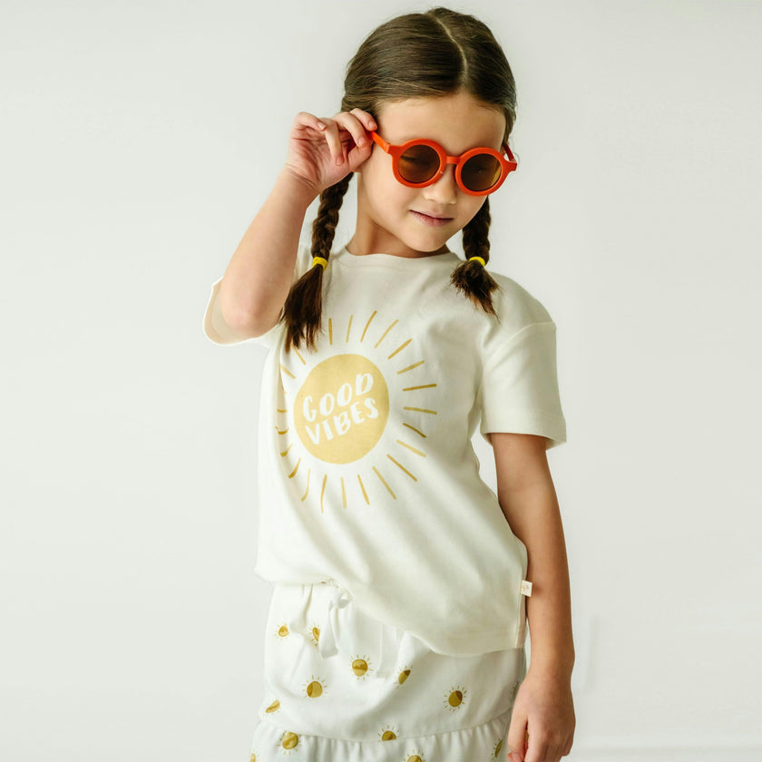 Organic Boxy Tee and Skort