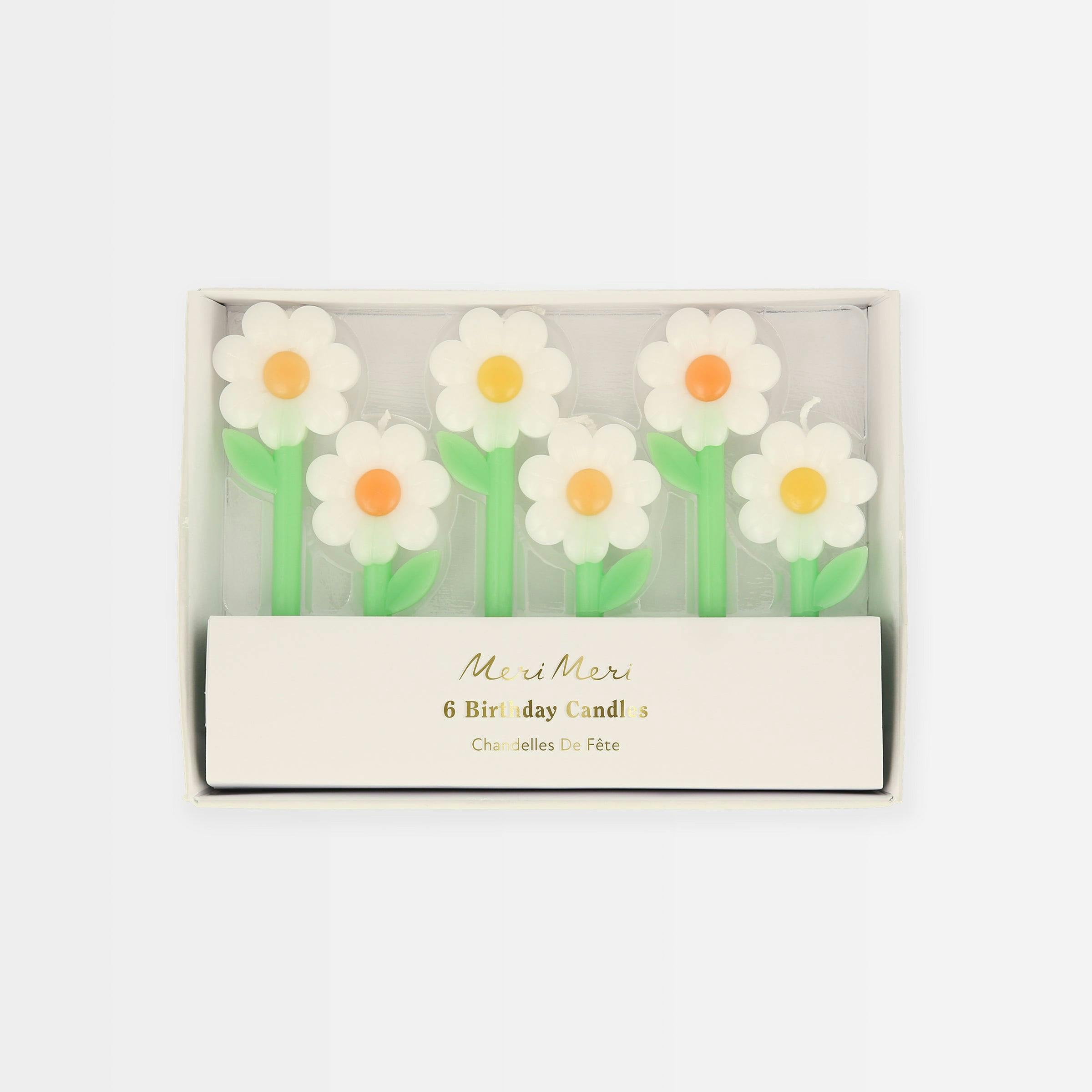 Daisy Candles