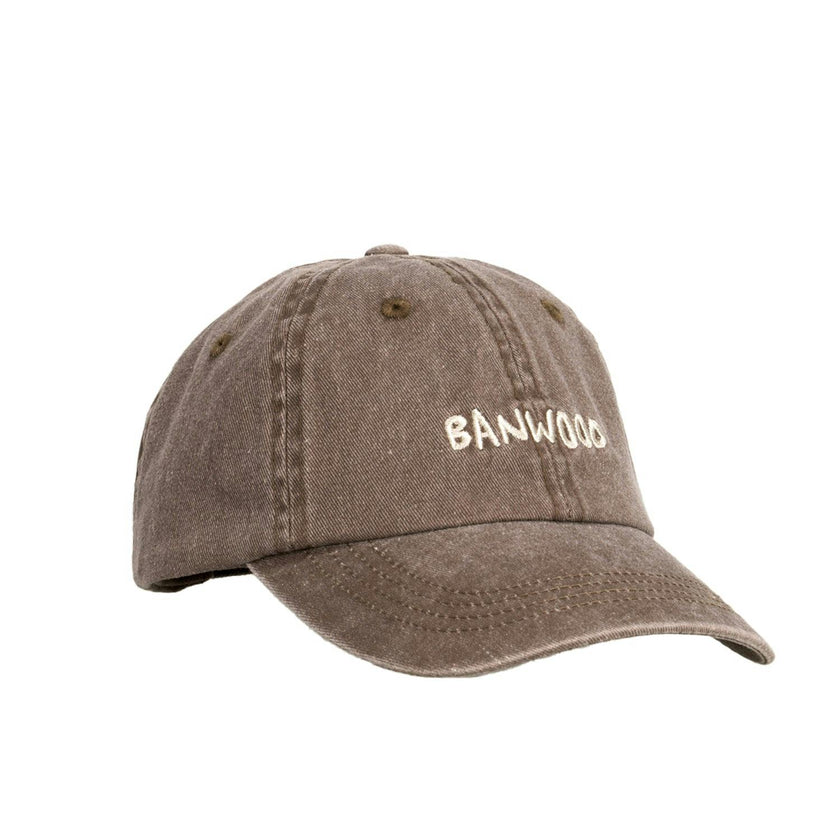BANWOOD WASHED CAP - BROWN