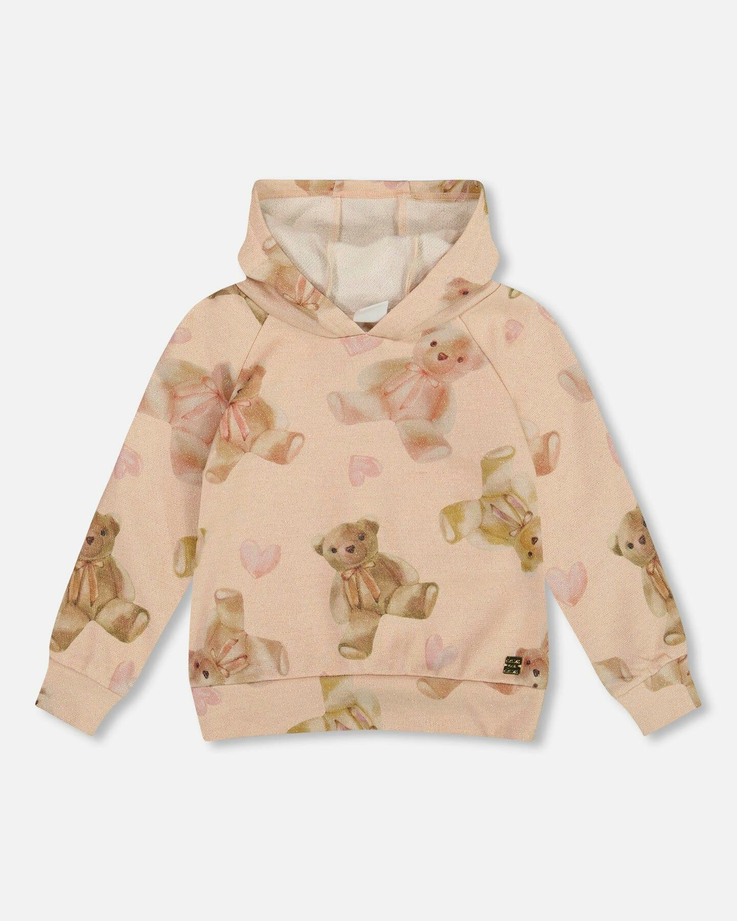 Glittering French Terry Hoodie