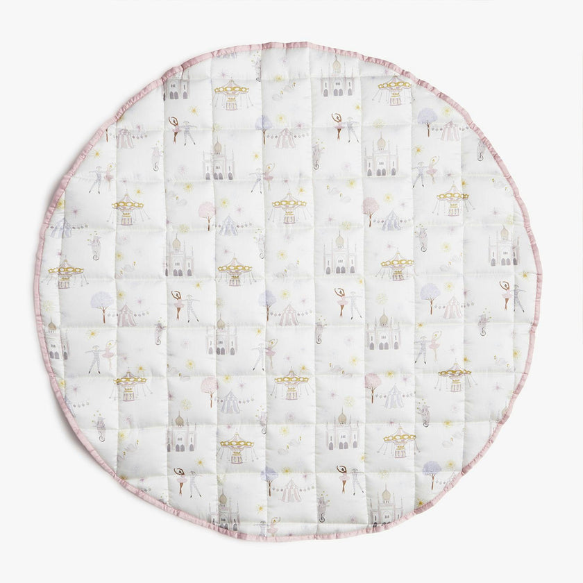 Adventures In Wonderland Print Round Play Mat