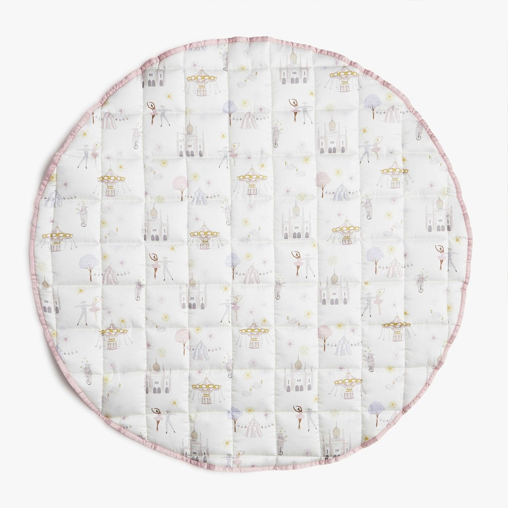 Adventures In Wonderland Print Round Play Mat