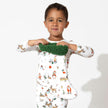 Santa's Workshop Bamboo Sherpa Stocking