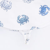 Blue Crabs - Wide Brim Sun Hat