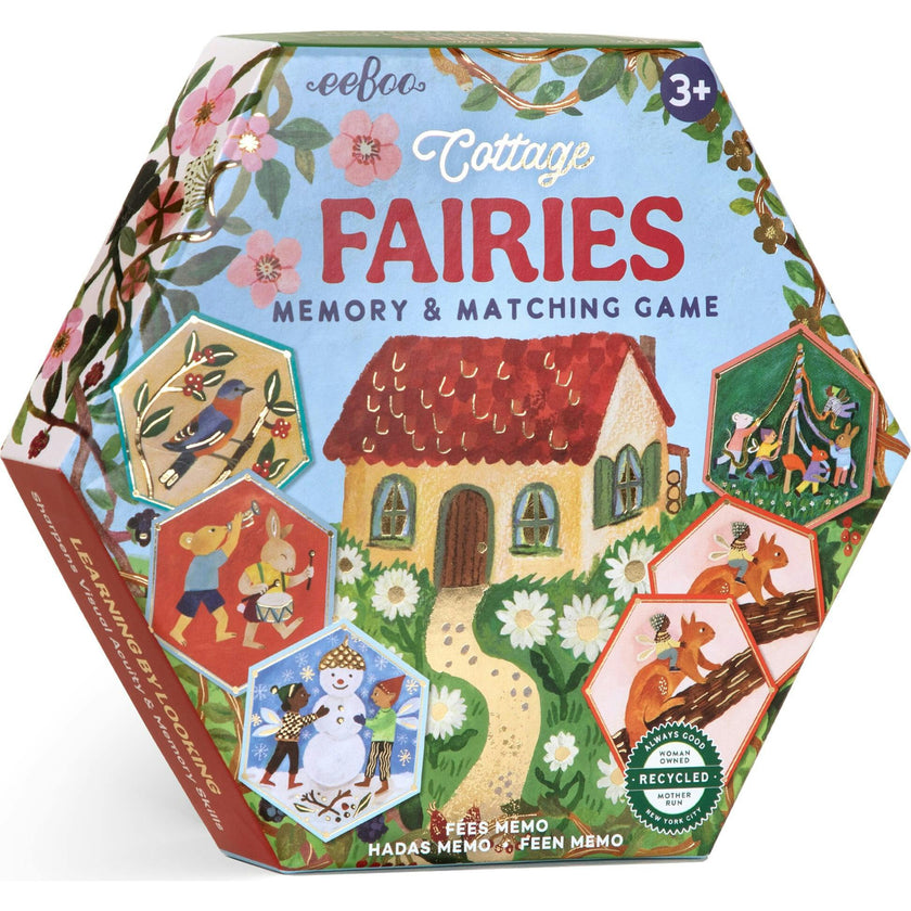 Memory & Matching Game: Cottage Fairies