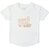 Organic Graphic Tee & Shorts Set - Wild West