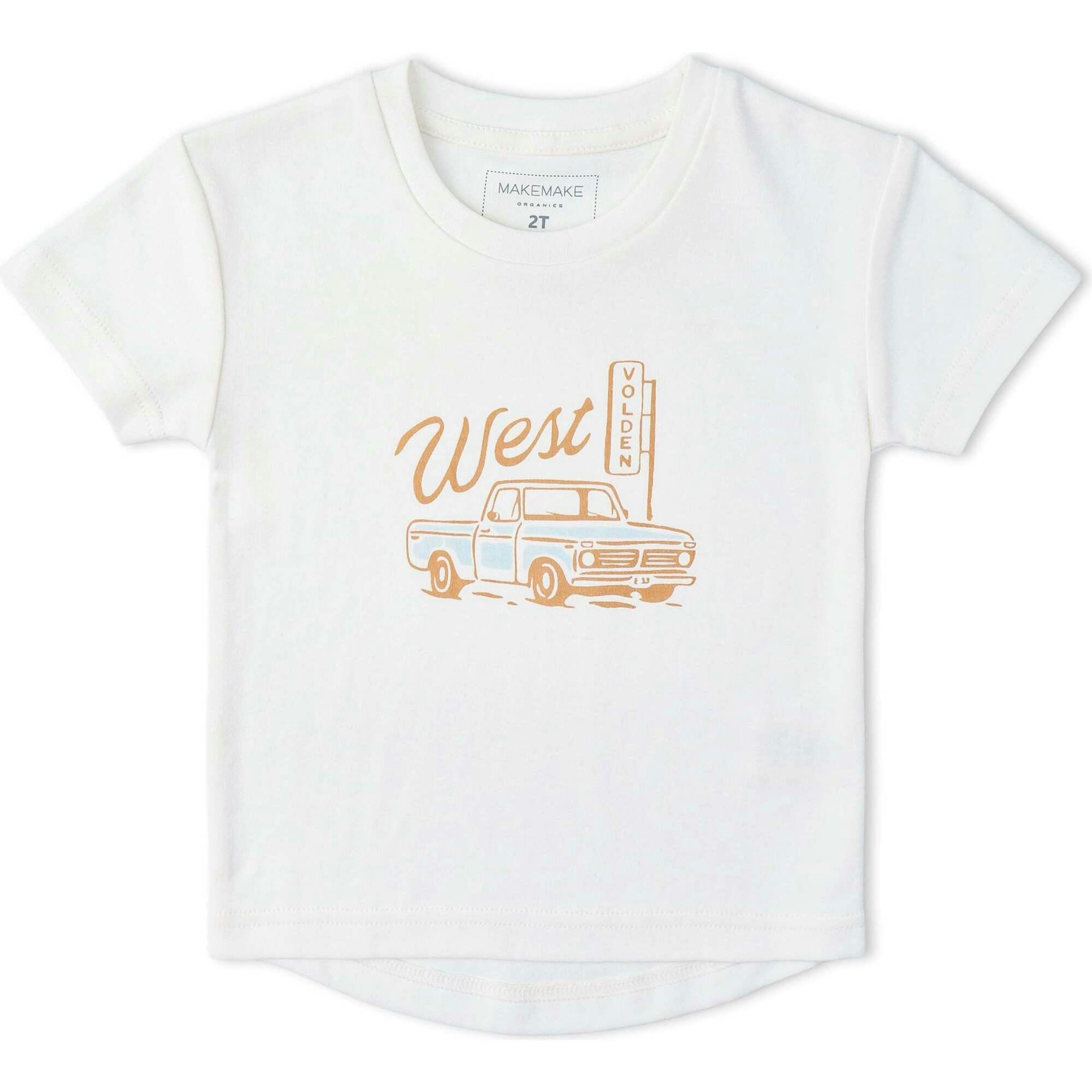 Organic Graphic Tee & Shorts Set - Wild West