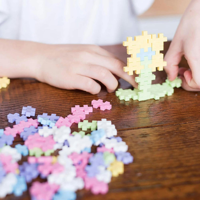Plus-Plus: Super Tube - Pastel Color Mix - 500 Pieces