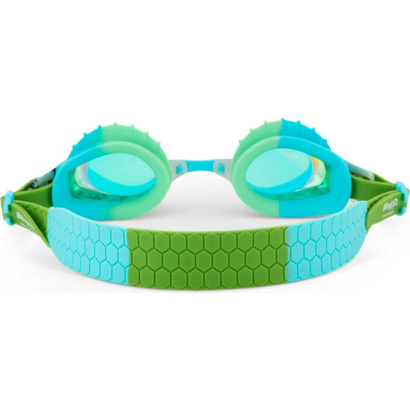 Bass Betta Blue Green Youth Novelty Swim Goggle