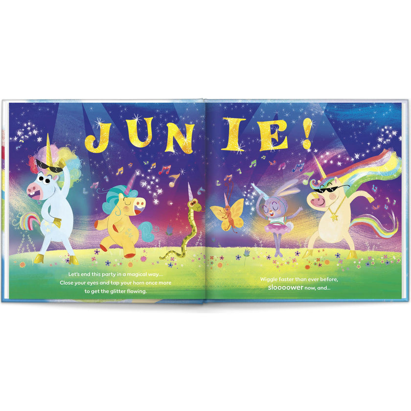 My Dance Party Personalized Book