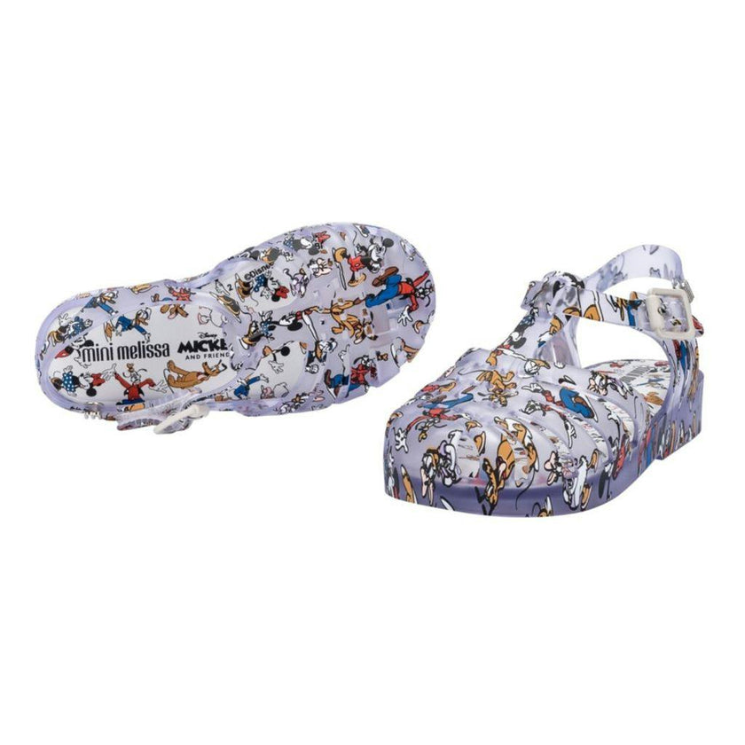 Multicolor Disney Jelly Shoes