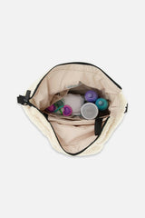 Diaper Bag Off-White With Changing Mat